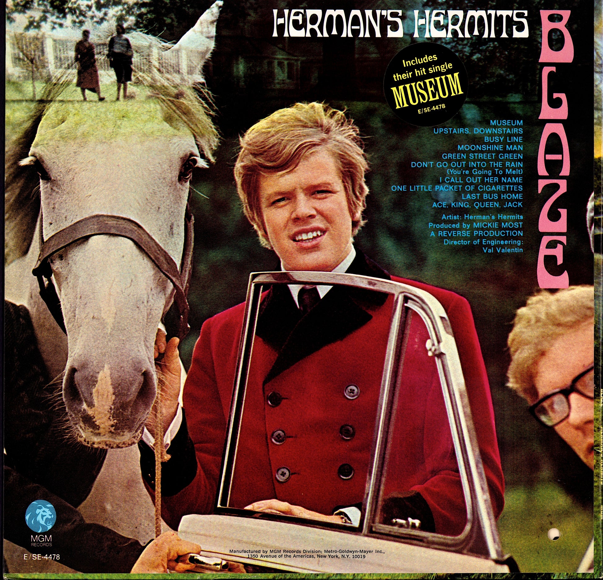 Herman's Hermits - Blaze Vinyl LP | US Original | 1967