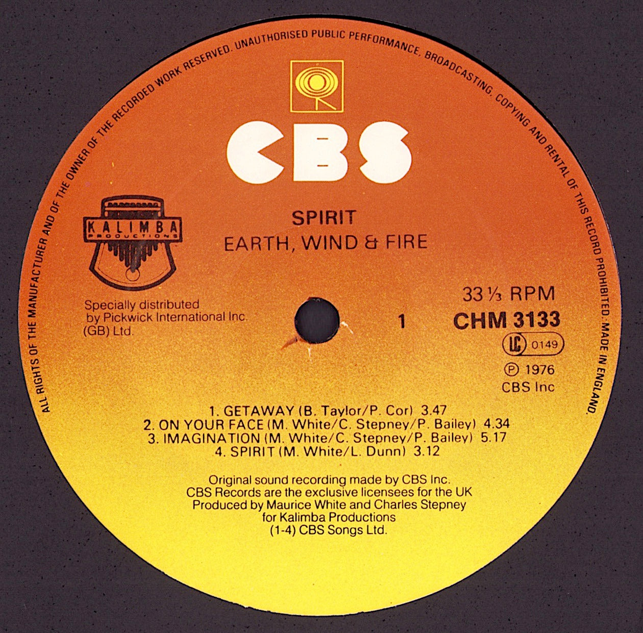 Earth, Wind & Fire – Spirit Vinyl LP