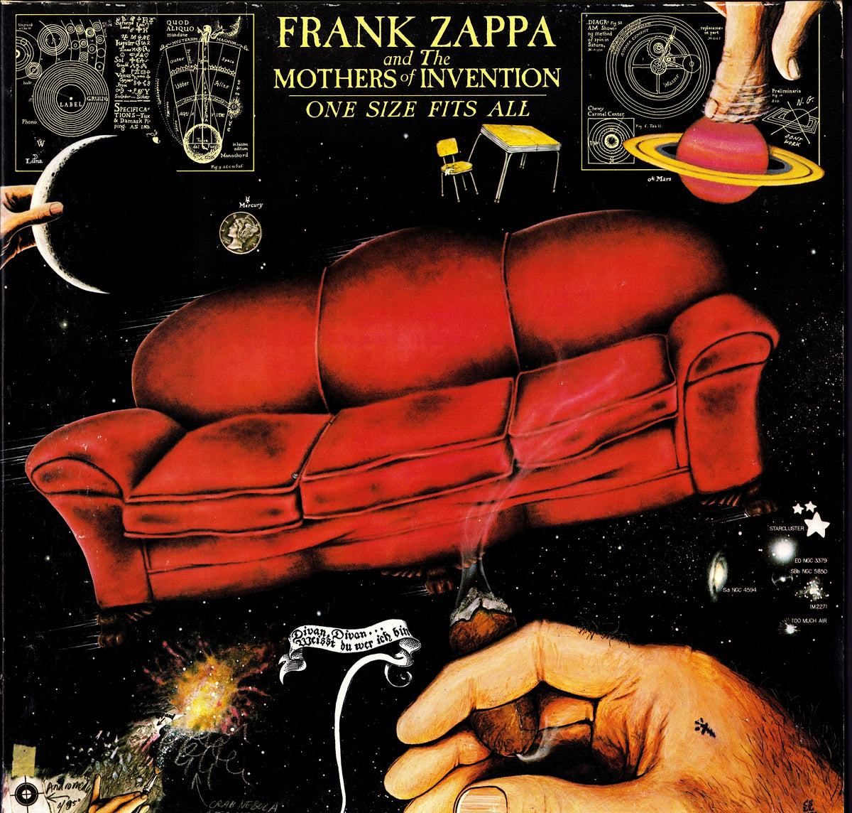 Frank Zappa - One Size Fits All (Vinyl LP | DE Repress | Gatefold)
