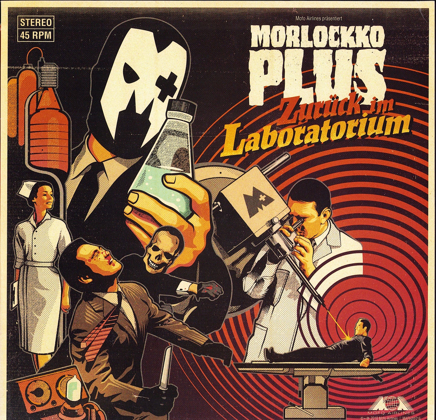 Morlockko Plus - Zurück Im Laboratorium Vinyl LP Limited Edition