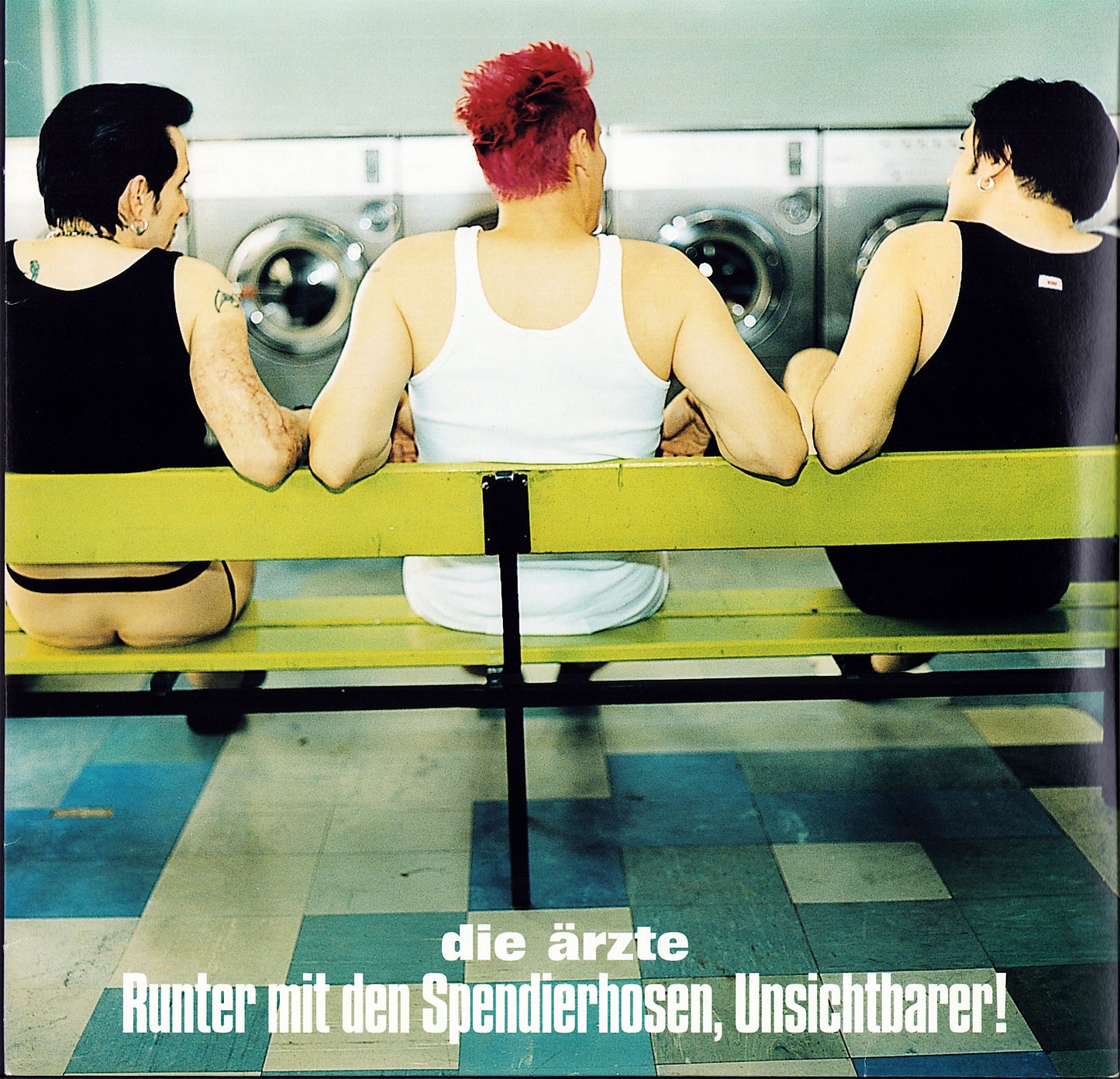 Die Ärzte – Runter Mit Den Spendierhosen, Unsichtbarer! Vinyl 2LP Plüsch-Cover