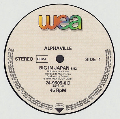 Alphaville - Big In Japan Vinyl 12"