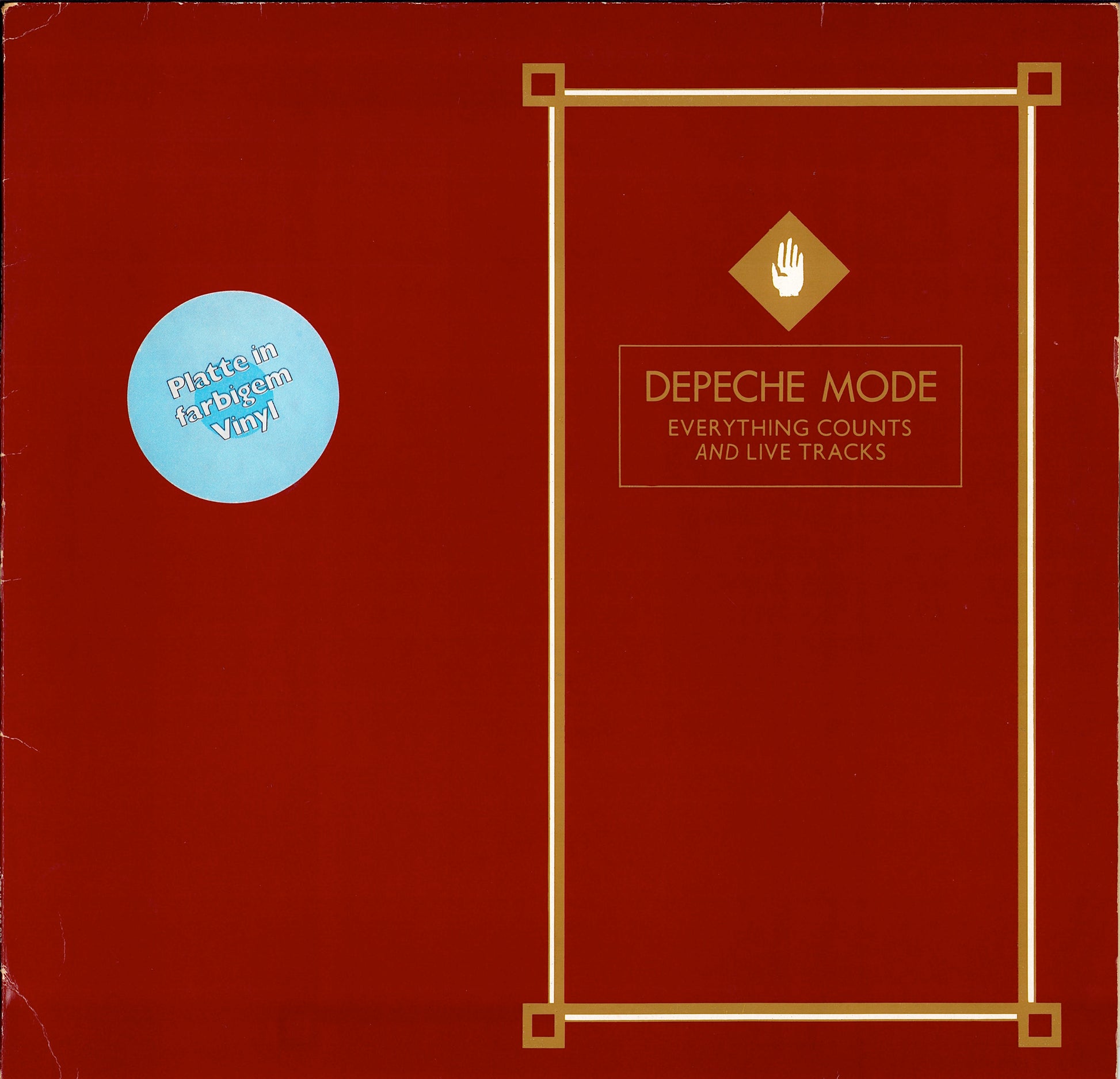 Depeche Mode – Everything Counts And Live Tracks Clear Vinyl 12"