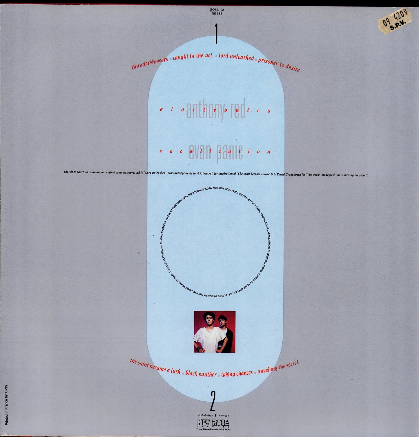 Depeche Mode ‎- Construction Time Again Vinyl LP Kopie Kopie