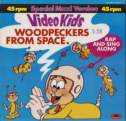 Video Kids ‎- Woodpeckers From Space (Vinyl 12")