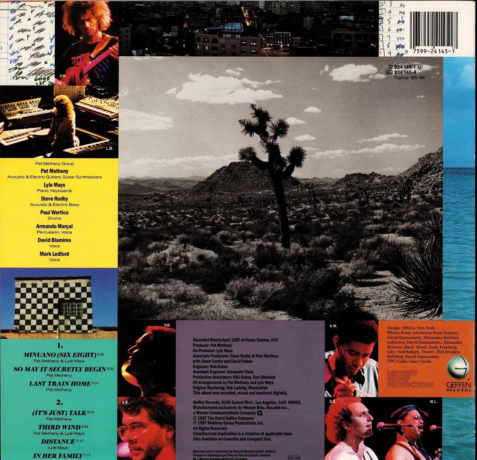 Pat Metheny - American Garage Vinyl LP Kopie Kopie Kopie