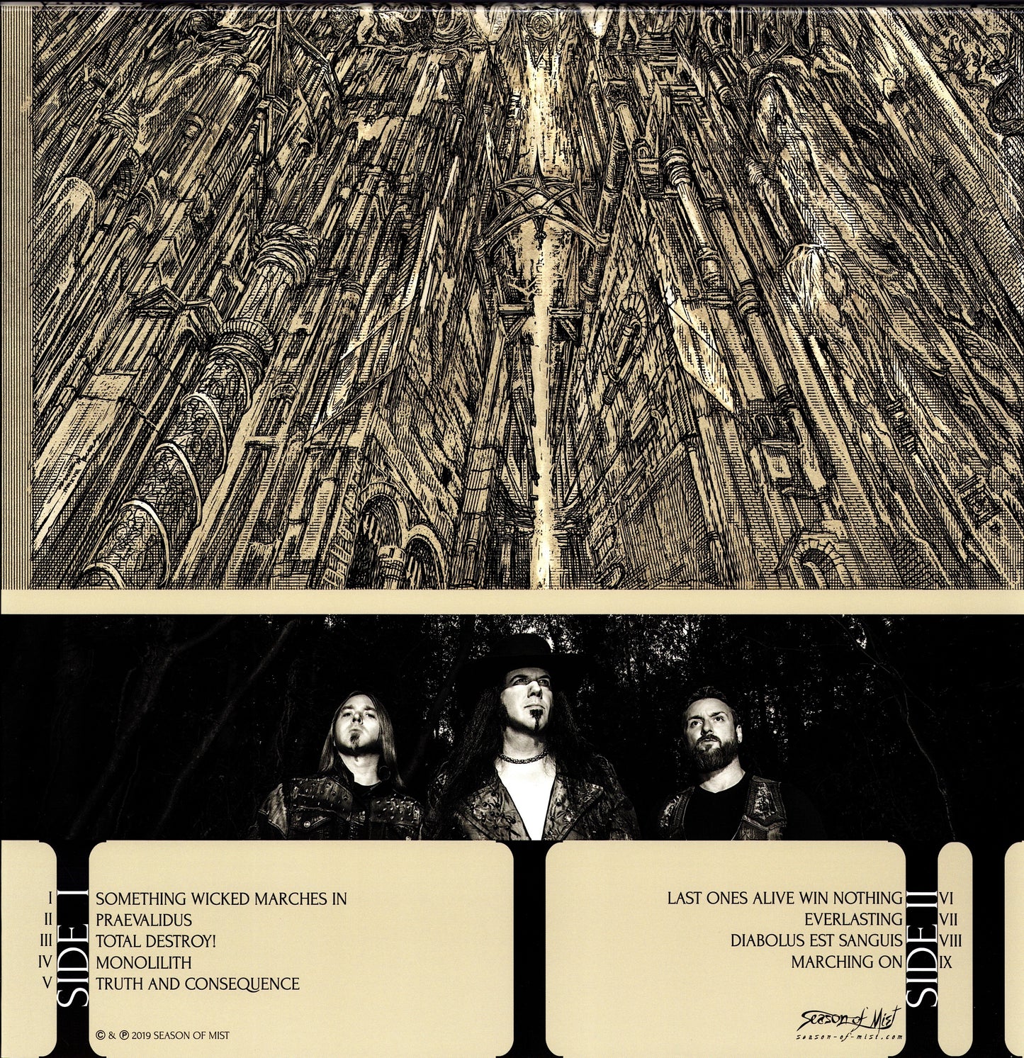 Vltimas - Something Wicked Marches In Clear Vinyl LP Limited Edition