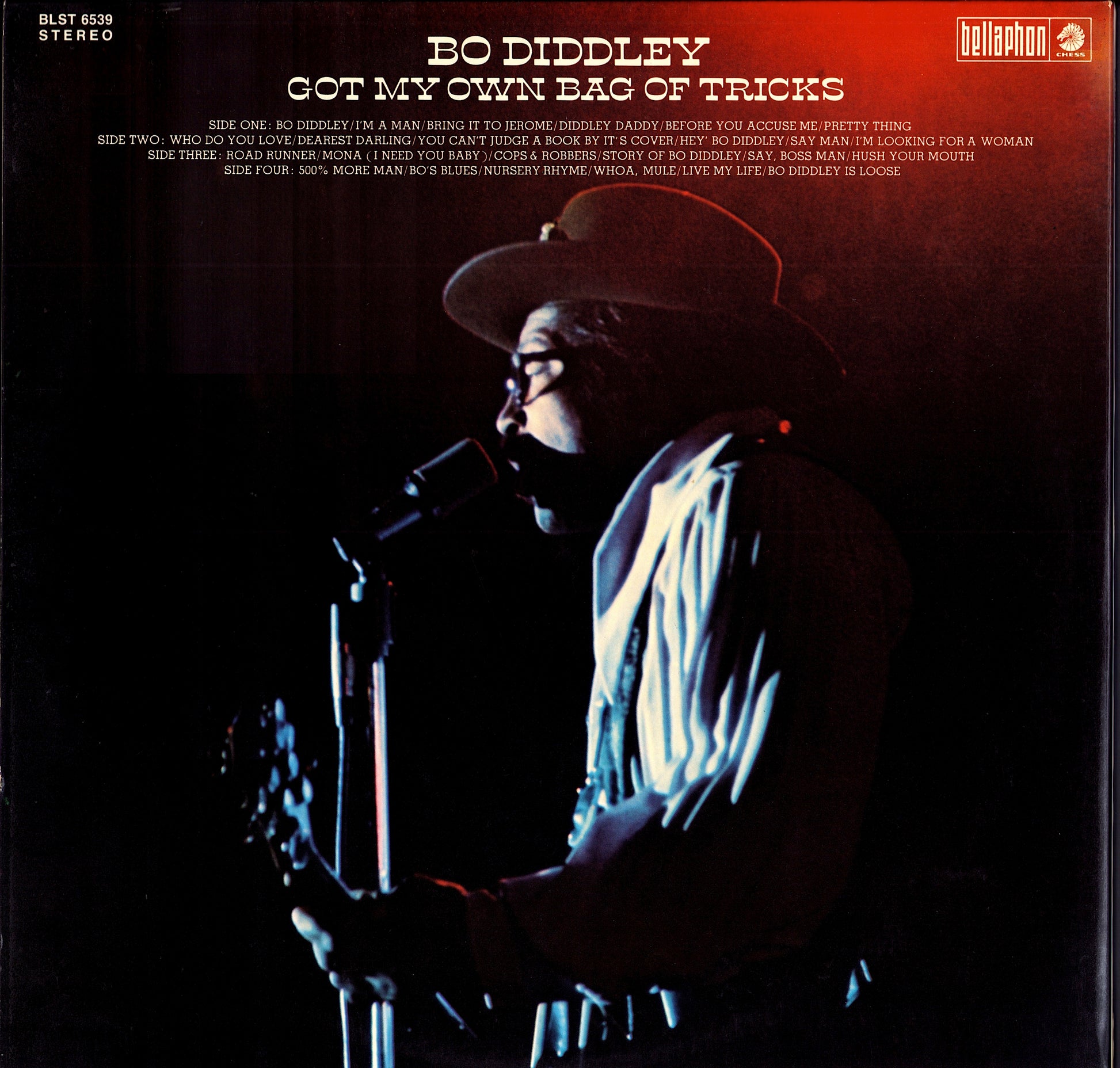 Bo Diddley - The 20th Anniversary Of Rock 'N' Roll Vinyl LP | US Hollywood Pressing | 1976 Kopie Kopie