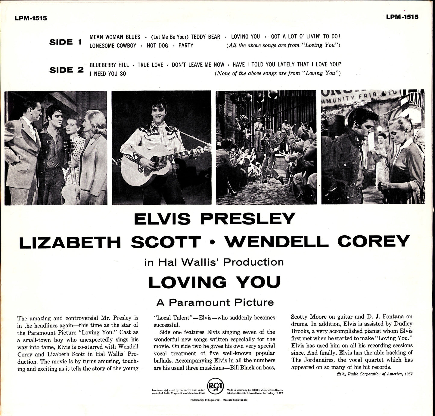 Elvis Presley - Loving You (Vinyl LP | DE Reissue)