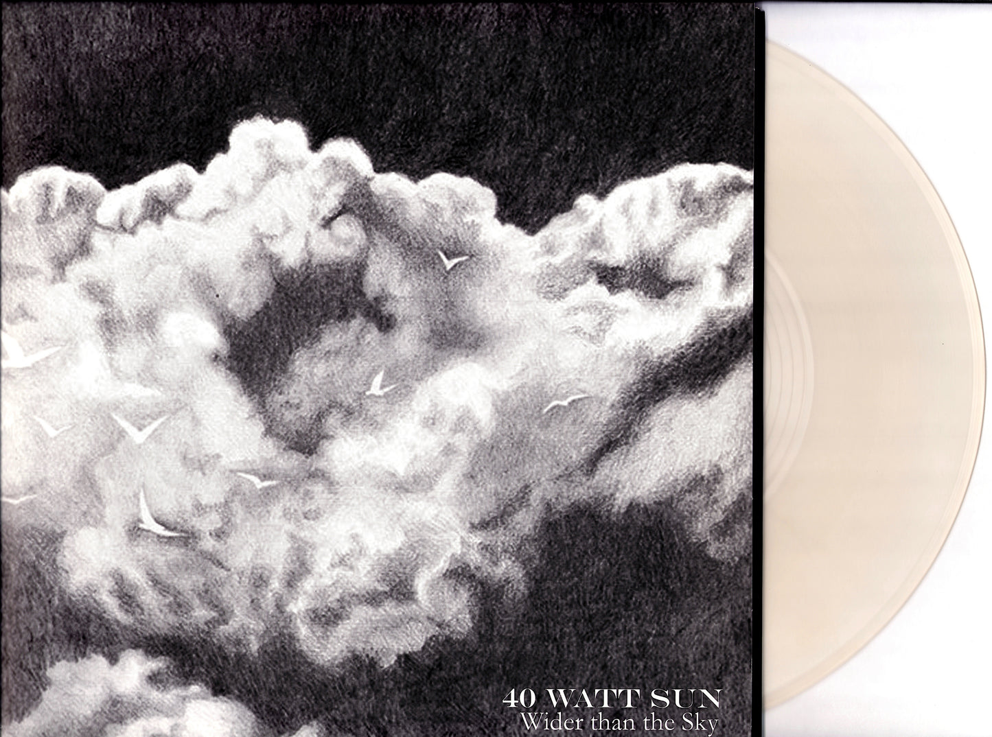 40 Watt Sun – Wider Than The Sky Clear Vinyl 2LP Limited Edition
