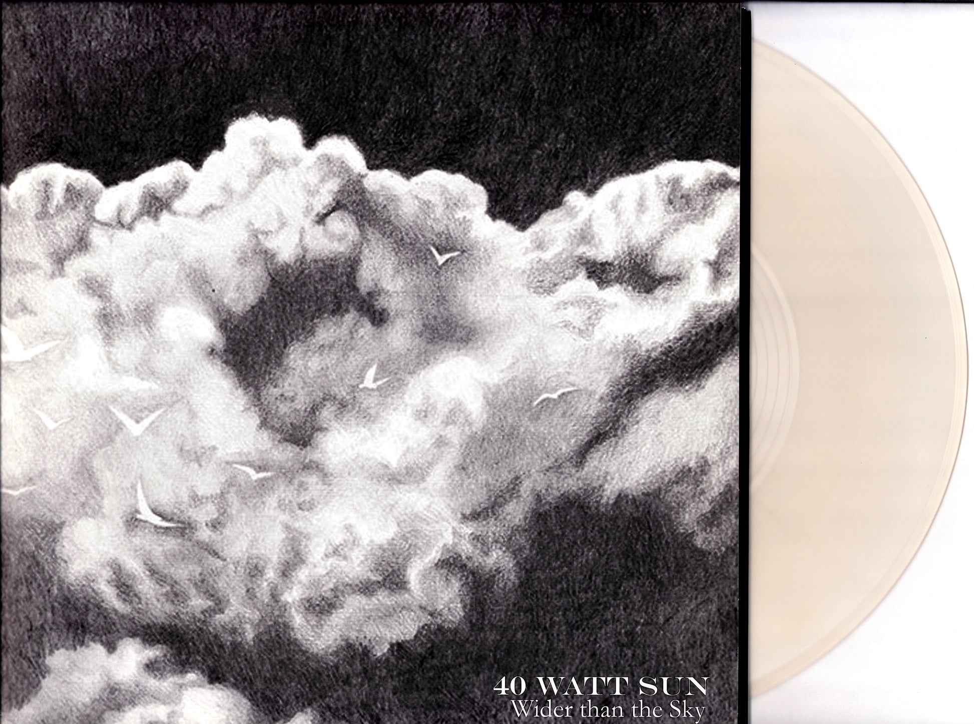 40 Watt Sun – Wider Than The Sky Clear Vinyl 2LP Limited Edition