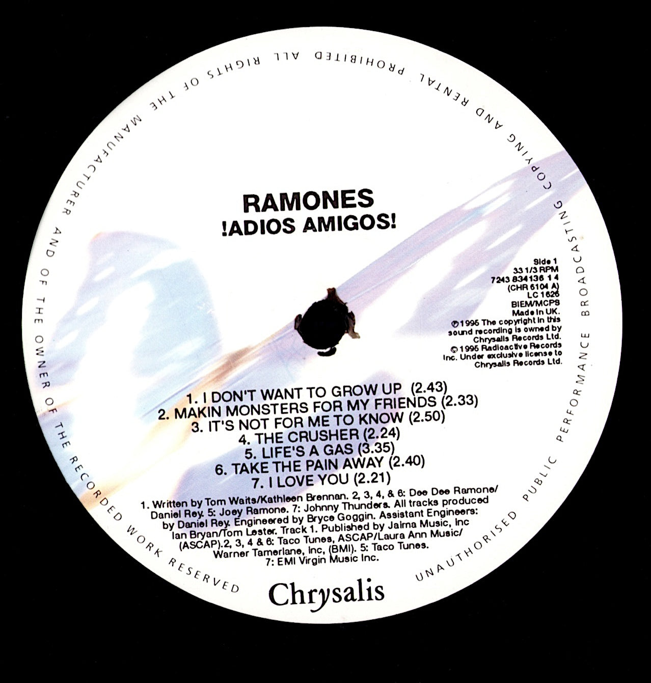 Ramones - ¡Adios Amigos! (Vinyl LP | UK & EU Original | 1995)