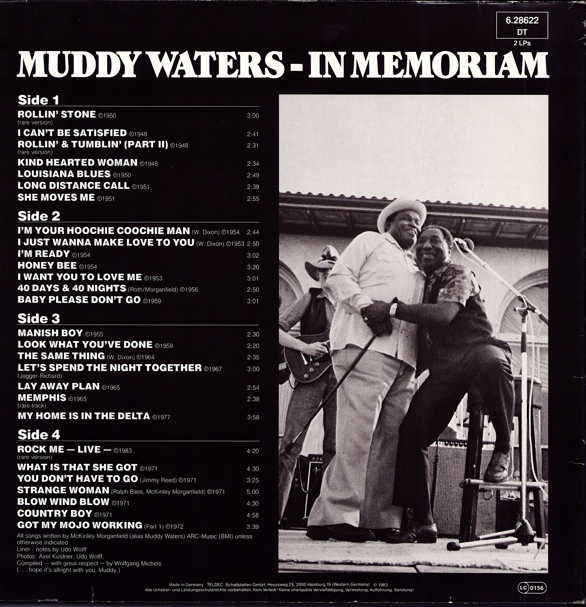 Muddy Waters ‎– In Memoriam Vinyl 2 LP