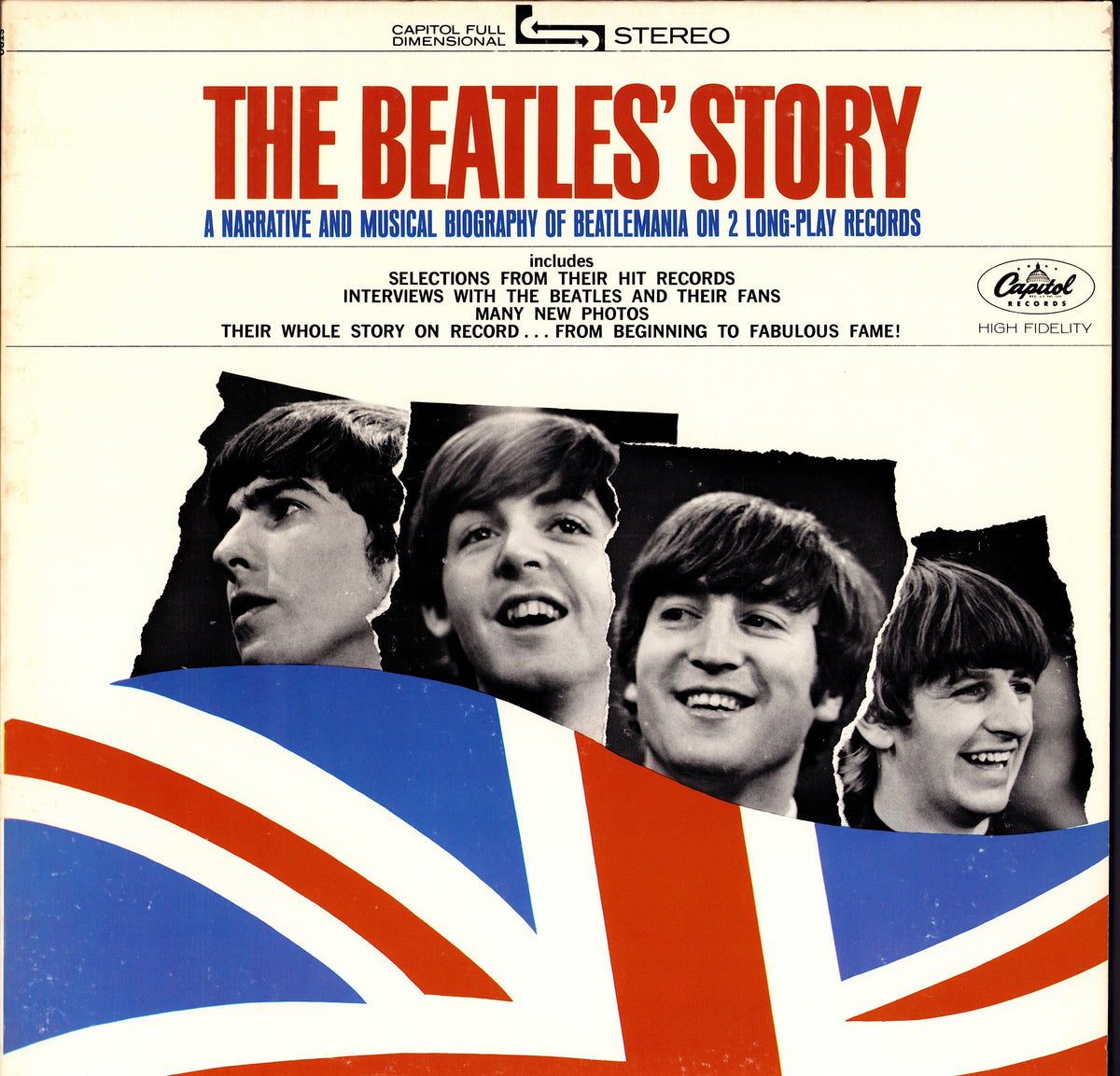 The Beatles - Help! Original Motion Picture Soundtrack Vinyl LP | US Reissue | 1971 Kopie