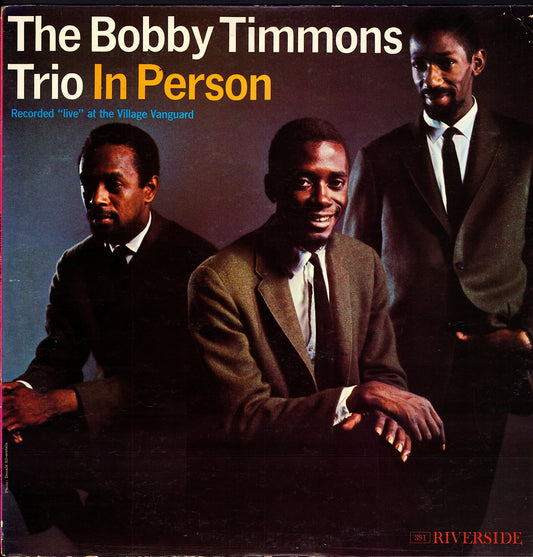 The Bobby Timmons Trio – In Person Vinyl LP Frontcover