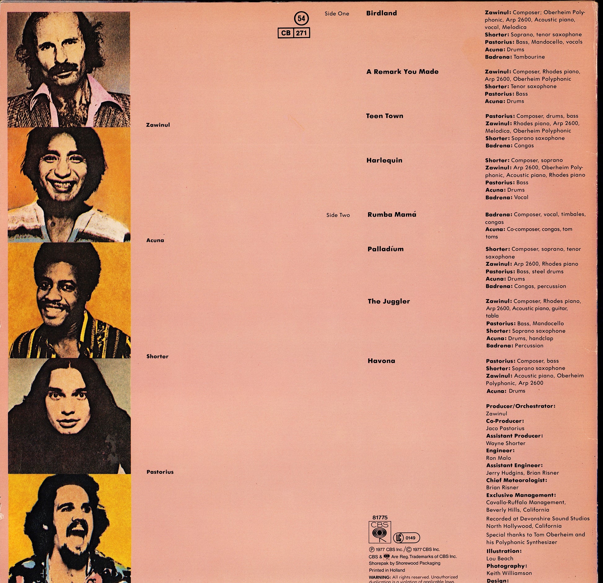 Weather Report – Heavy Weather Vinyl LP