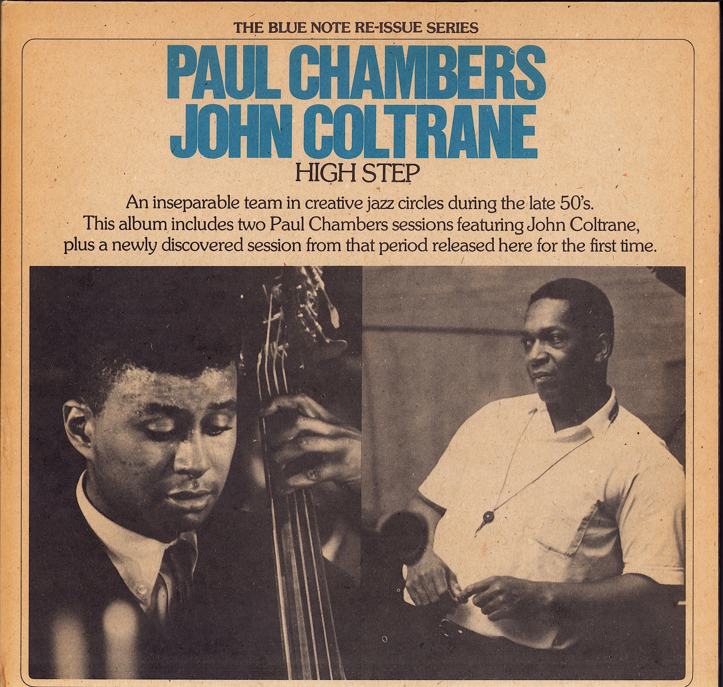 Paul Chambers & John Coltrane ‎– High Step Vinyl 2LP