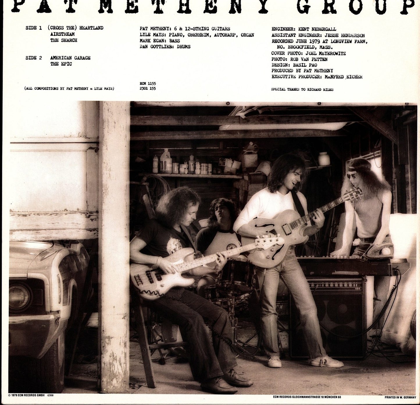 Pat Metheny - American Garage Vinyl LP Kopie