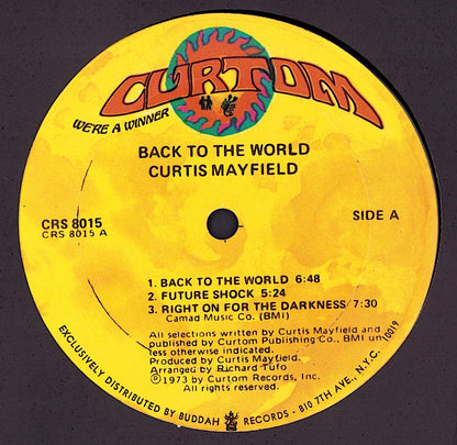 Curtis Mayfield – Back To The World