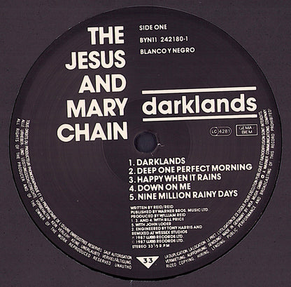 The Jesus And Mary Chain - Darklands Vinyl LP