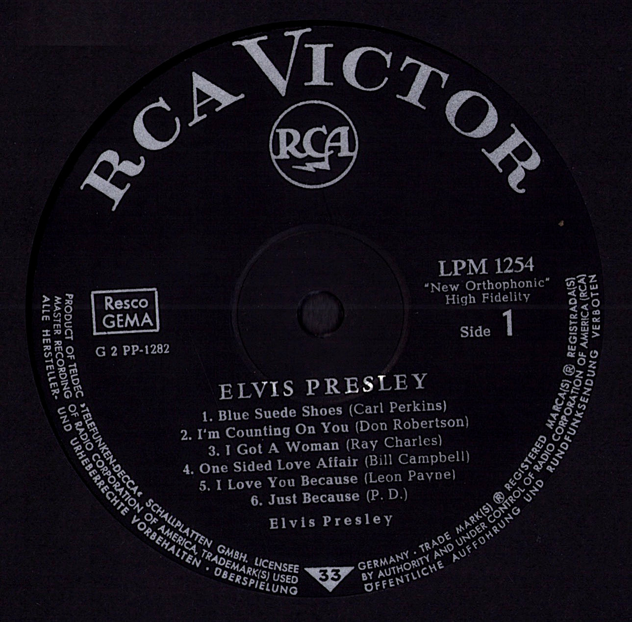 Elvis Presley – Elvis Presley Vinyl LP Kopie