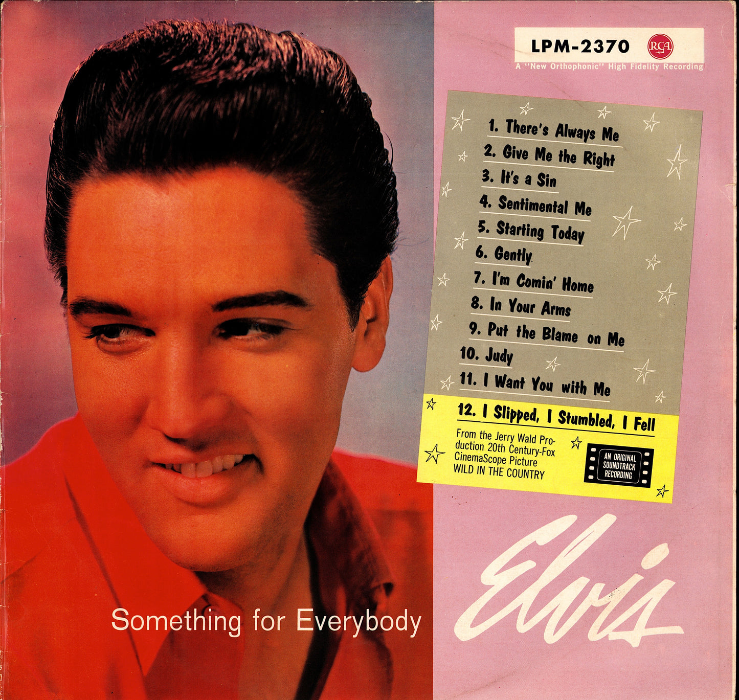 Elvis Presley - Something For Everybody (Vinyl LP | DE Original | 1961)