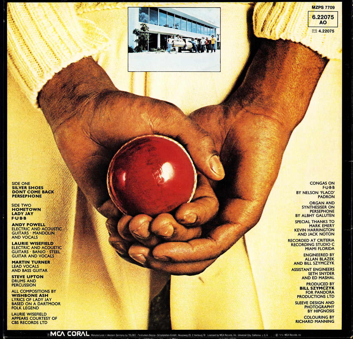 Wishbone Ash - New England Vinyl LP | DE Reissue | 1977 Kopie