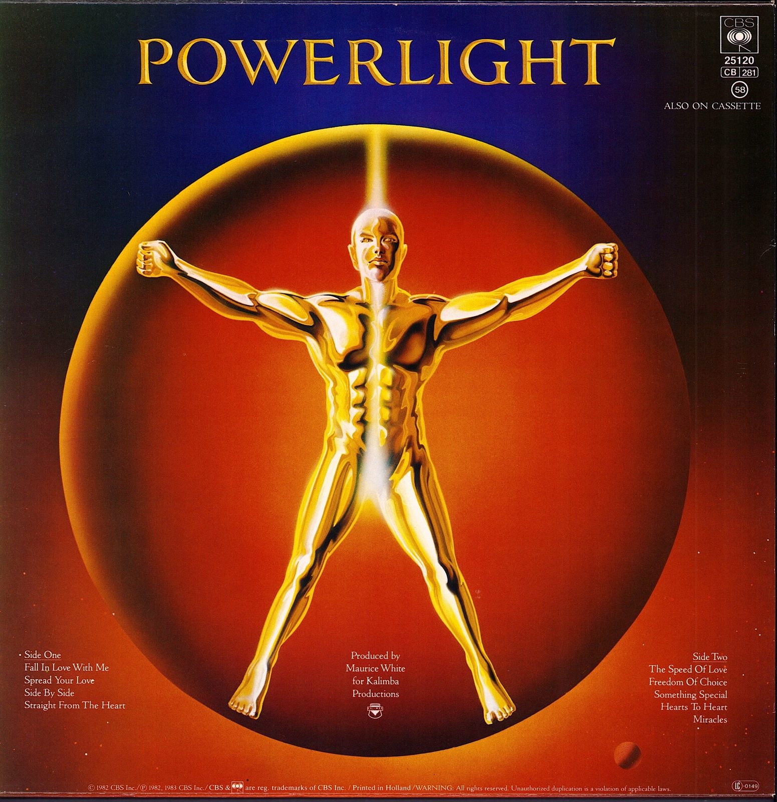 Earth, Wind & Fire - Powerlight Vinyl LP