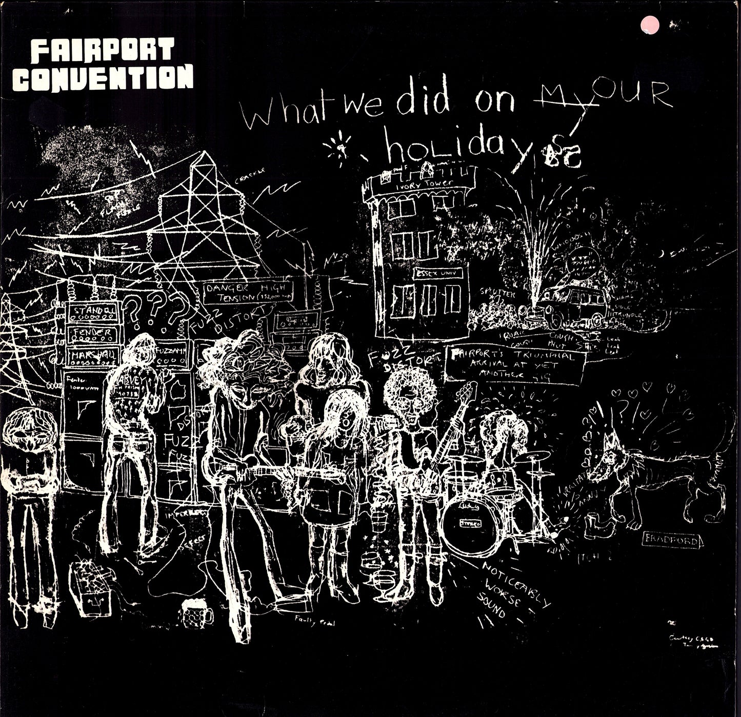 Fairport Convention ‎- Angel Delight Vinyl LP Kopie