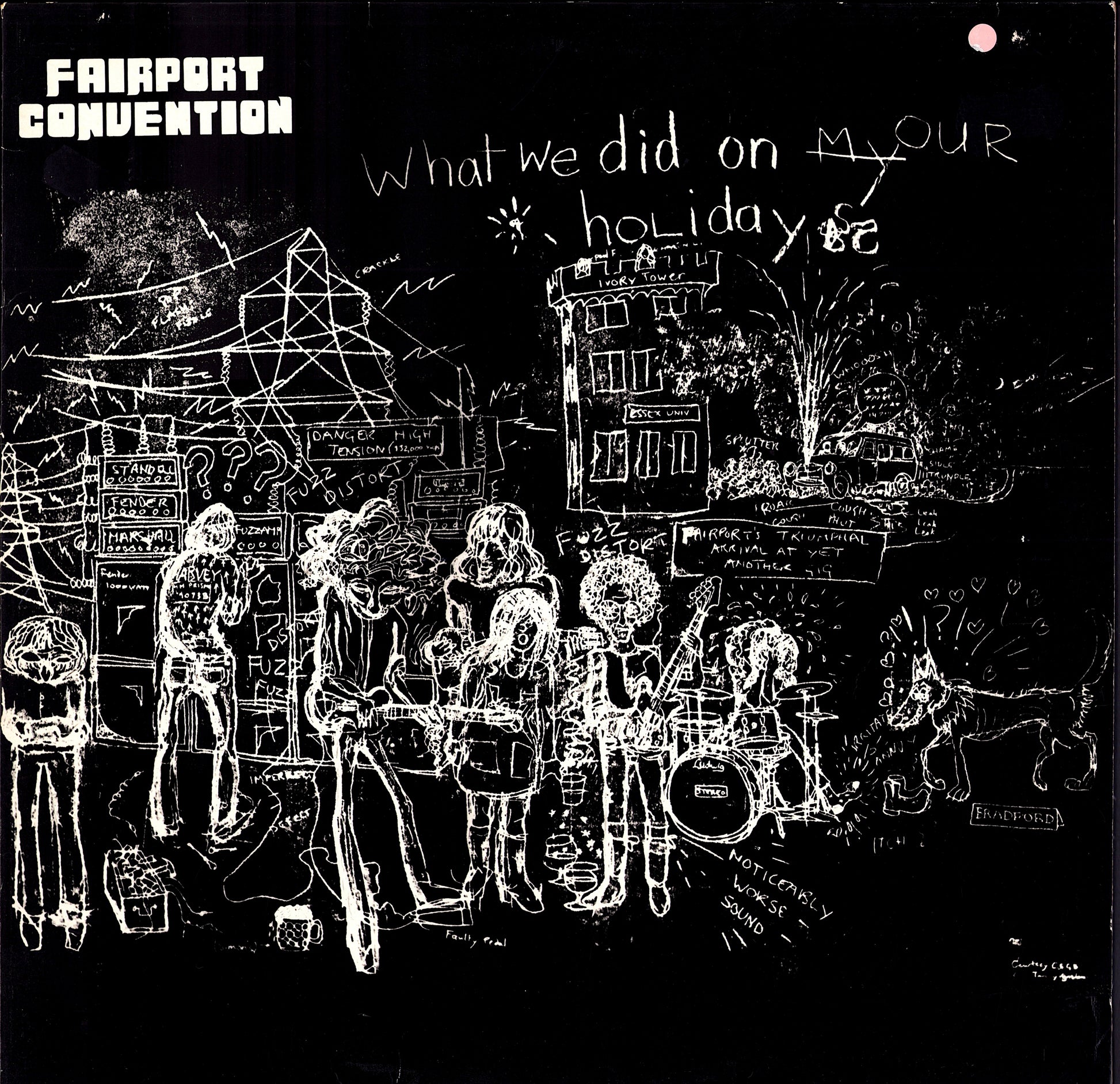Fairport Convention ‎- Angel Delight Vinyl LP Kopie
