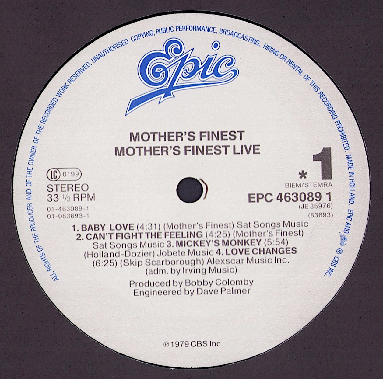 Mother's Finest - Mother's Finest Live Vinyl LP