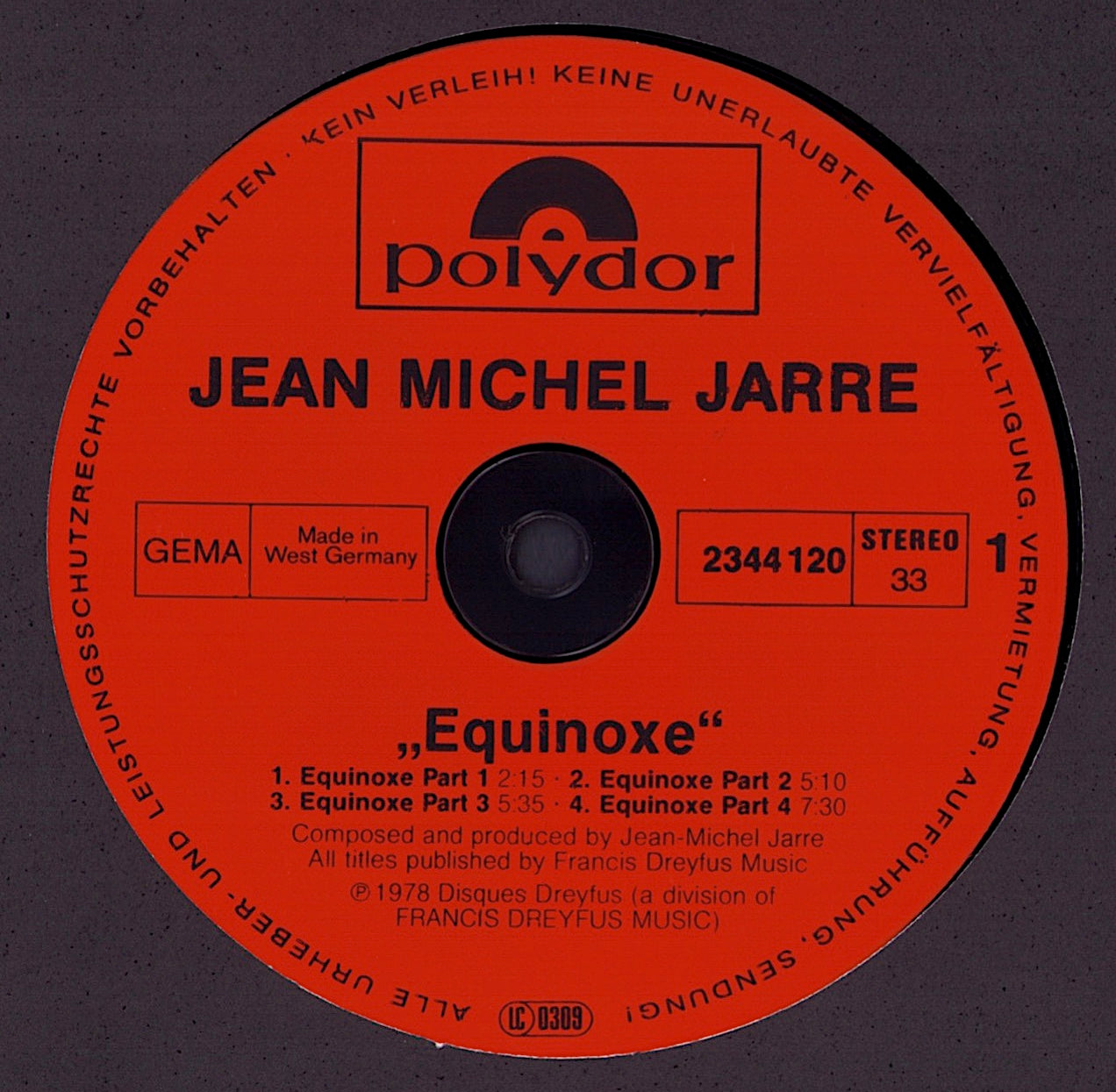 Jean Michel Jarre - Equinoxe