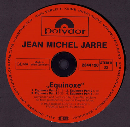 Jean Michel Jarre - Equinoxe