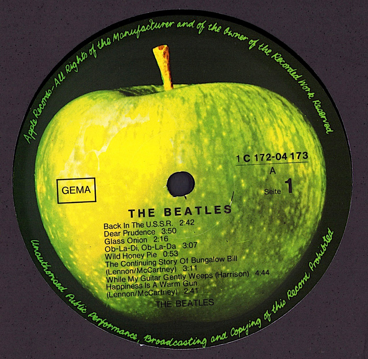 The Beatles ‎- The Beatles - THE WHITE ALBUM Vinyl 2LP