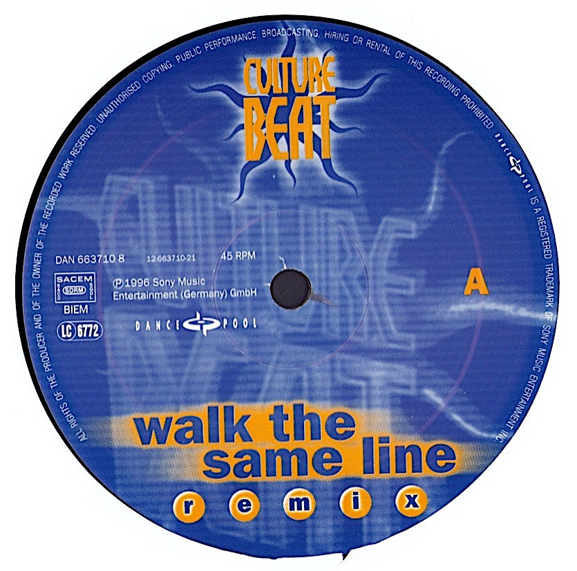 Culture Beat - Walk The Same Line Remix