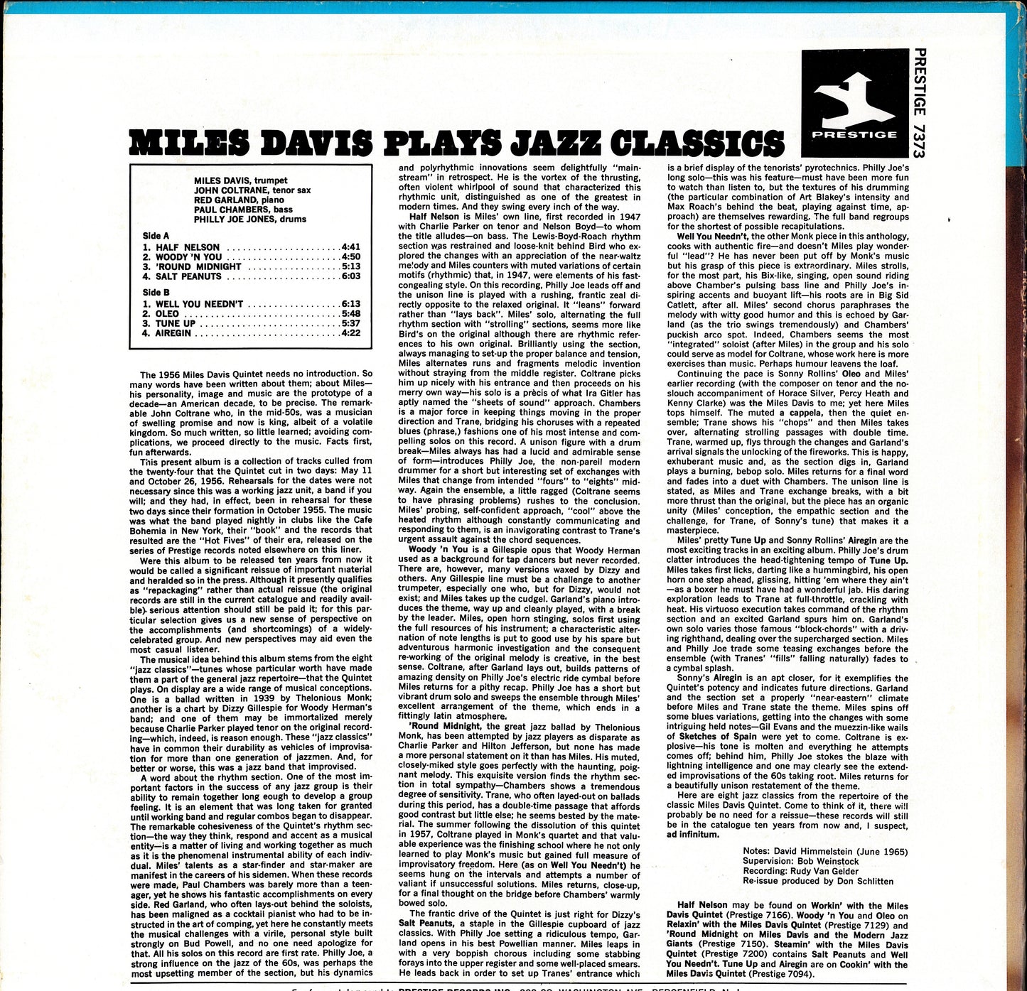 Miles Davis – Miles Davis Plays Jazz Classics Vinyl LP