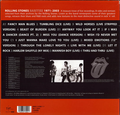 The Rolling Stones - Rarities 1971-2003 Vinyl 2LP