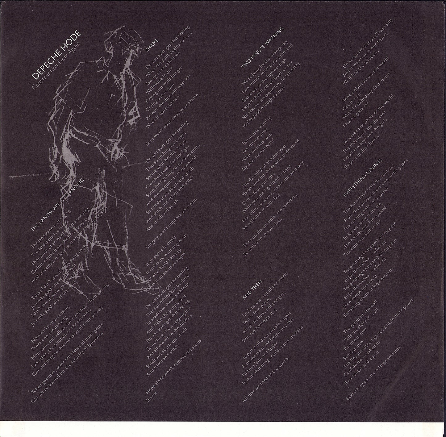 Depeche Mode ‎- Construction Time Again