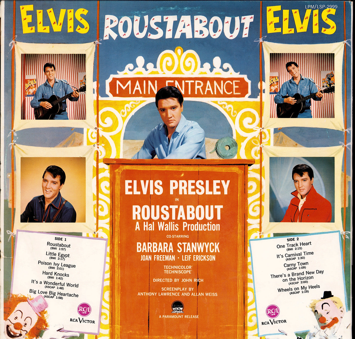 Elvis Presley - Roustabout (Vinyl LP | DE Reissue | 1966)