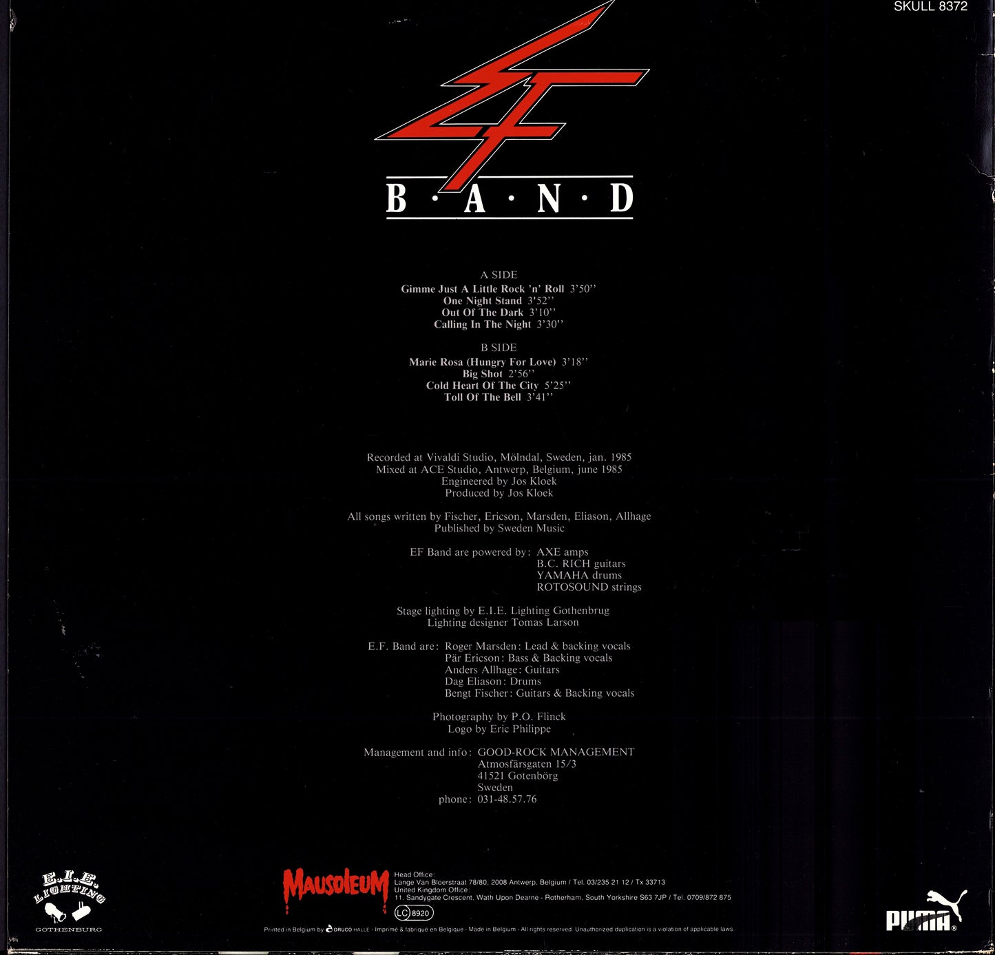 Krank – Hideous Vinyl LP | EU Original | 1986 Kopie Kopie