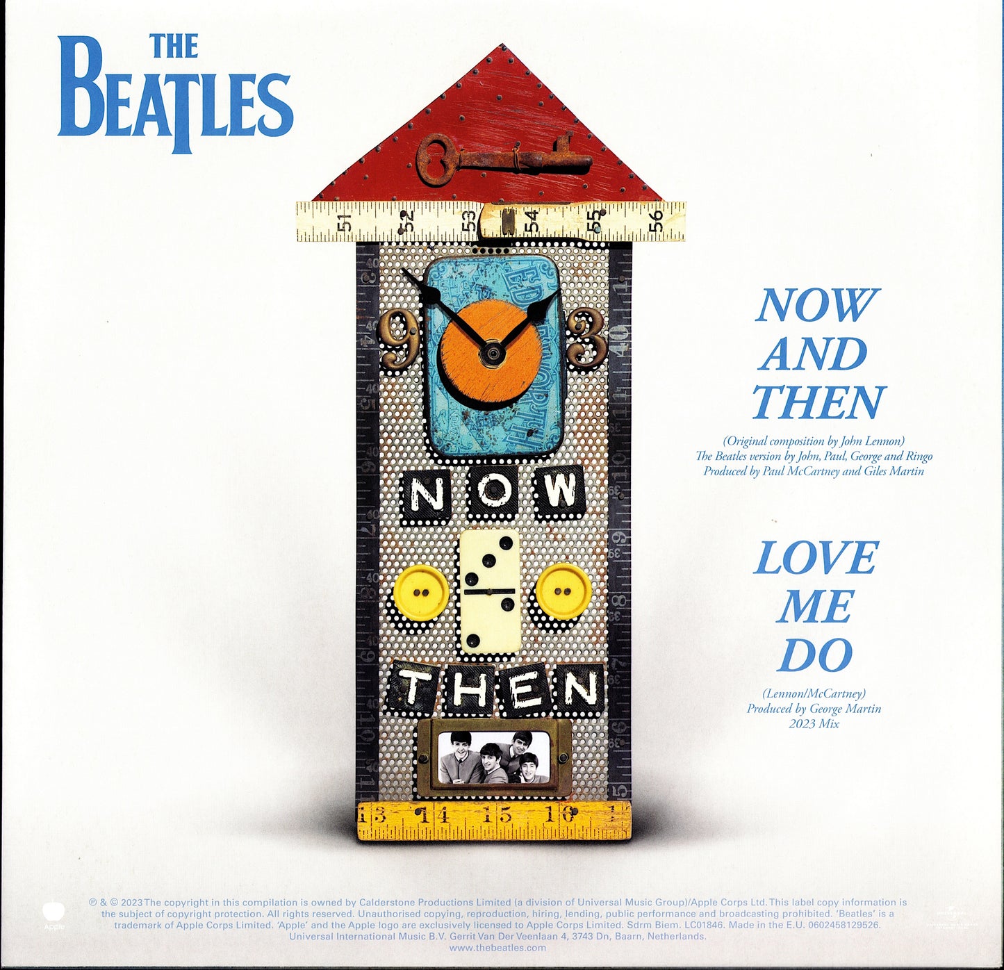 The Beatles - Now And Then / Love Me Do (Vinyl 12" | 45 RPM | Worldwide | 2023)