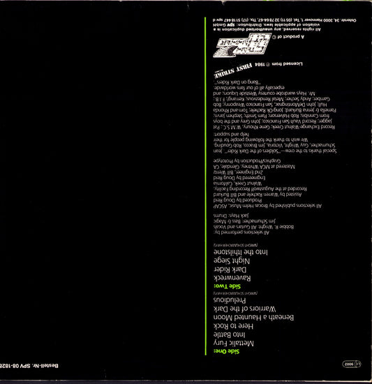 Wolf - Edge Of The World Vinyl LP | US, CA & EU Original | 1984 Kopie Kopie Kopie Kopie