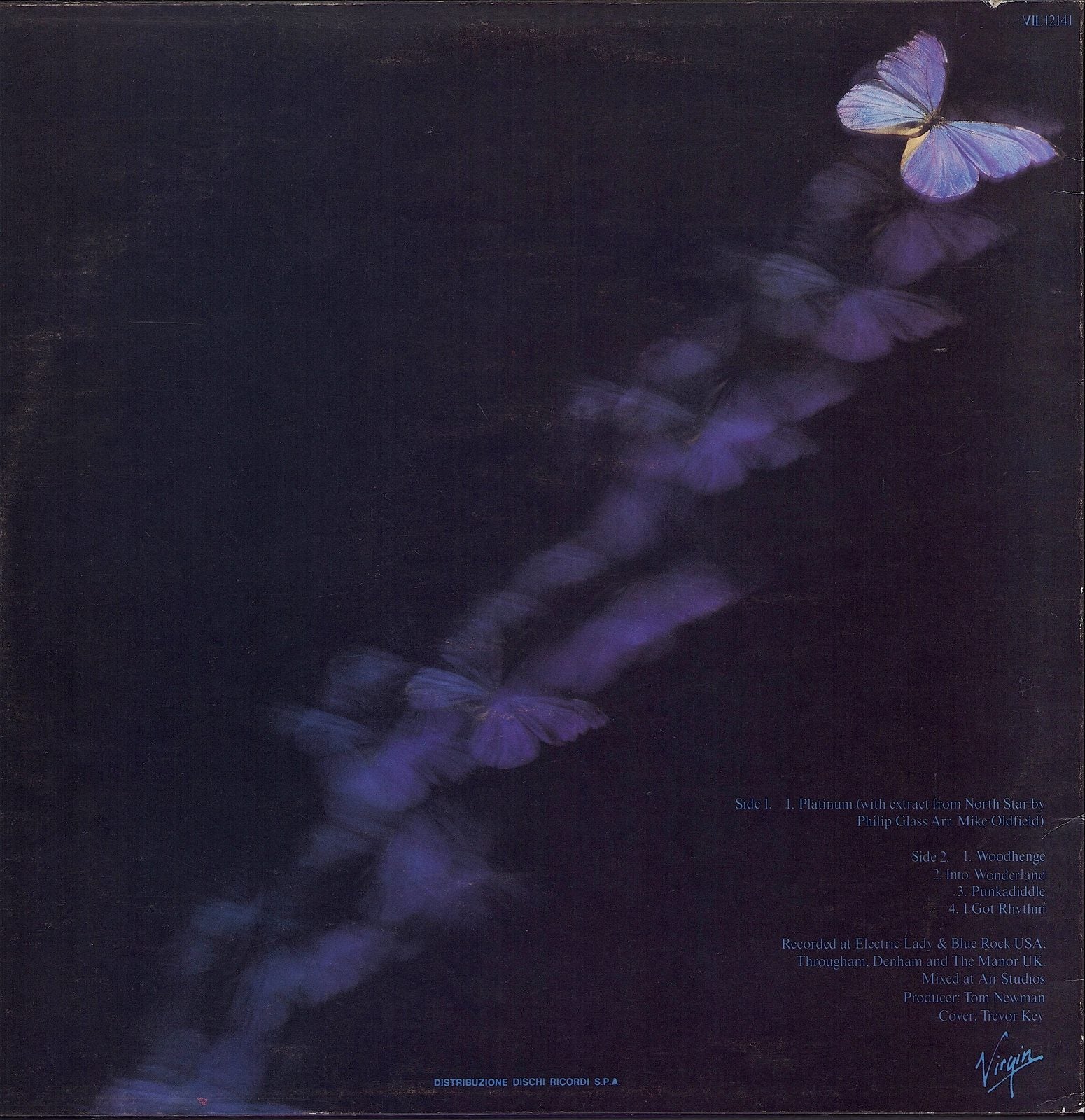 Mike Oldfield ‎- Platinum Vinyl LP IT
