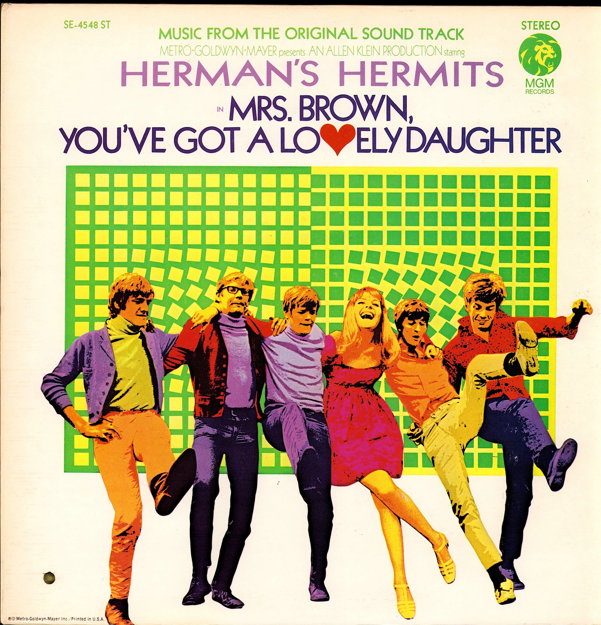 Herman's Hermits - Mrs. Brown, You've Got A Lovely Daughter Vinyl LP | US Original | 1968