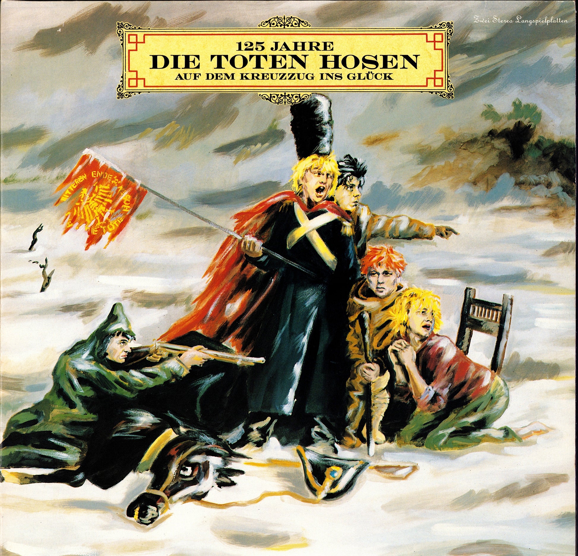 Die Toten Hosen ‎- 125 Jahre Die Toten Hosen Auf Dem Kreuzzug Ins Glück Vinyl 2LP Kopie