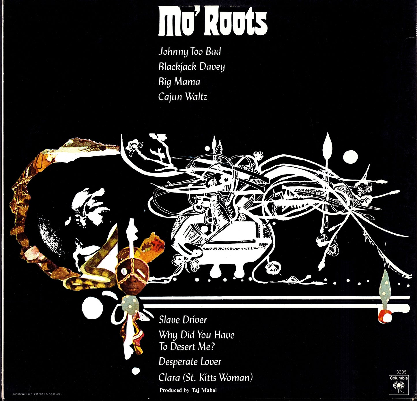 Taj Mahal – Mo' Roots Vinyl LP