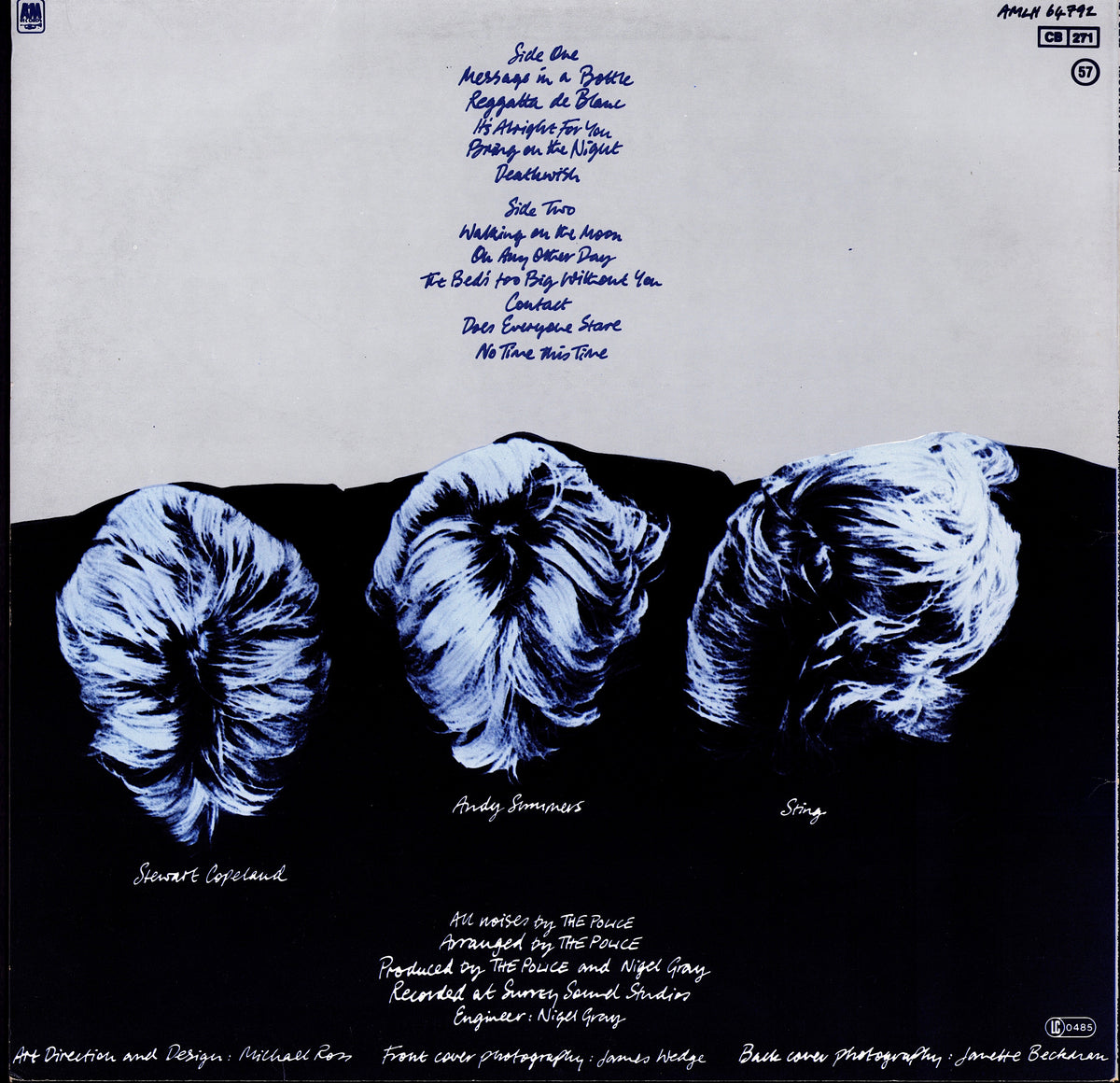 The Police – Reggatta De Blanc Vinyl LP | EU Original | 1979 Kopie