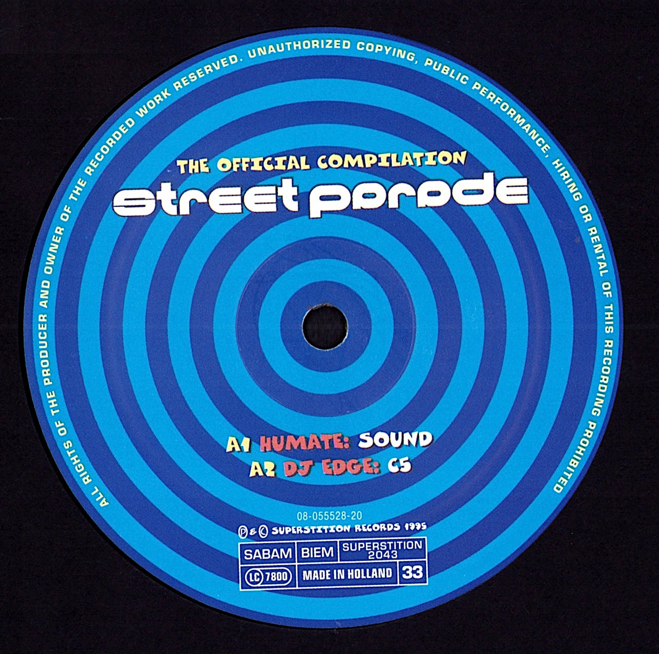 Street Parade 95 (2x Vinyl 12" | DE Original | 1995)