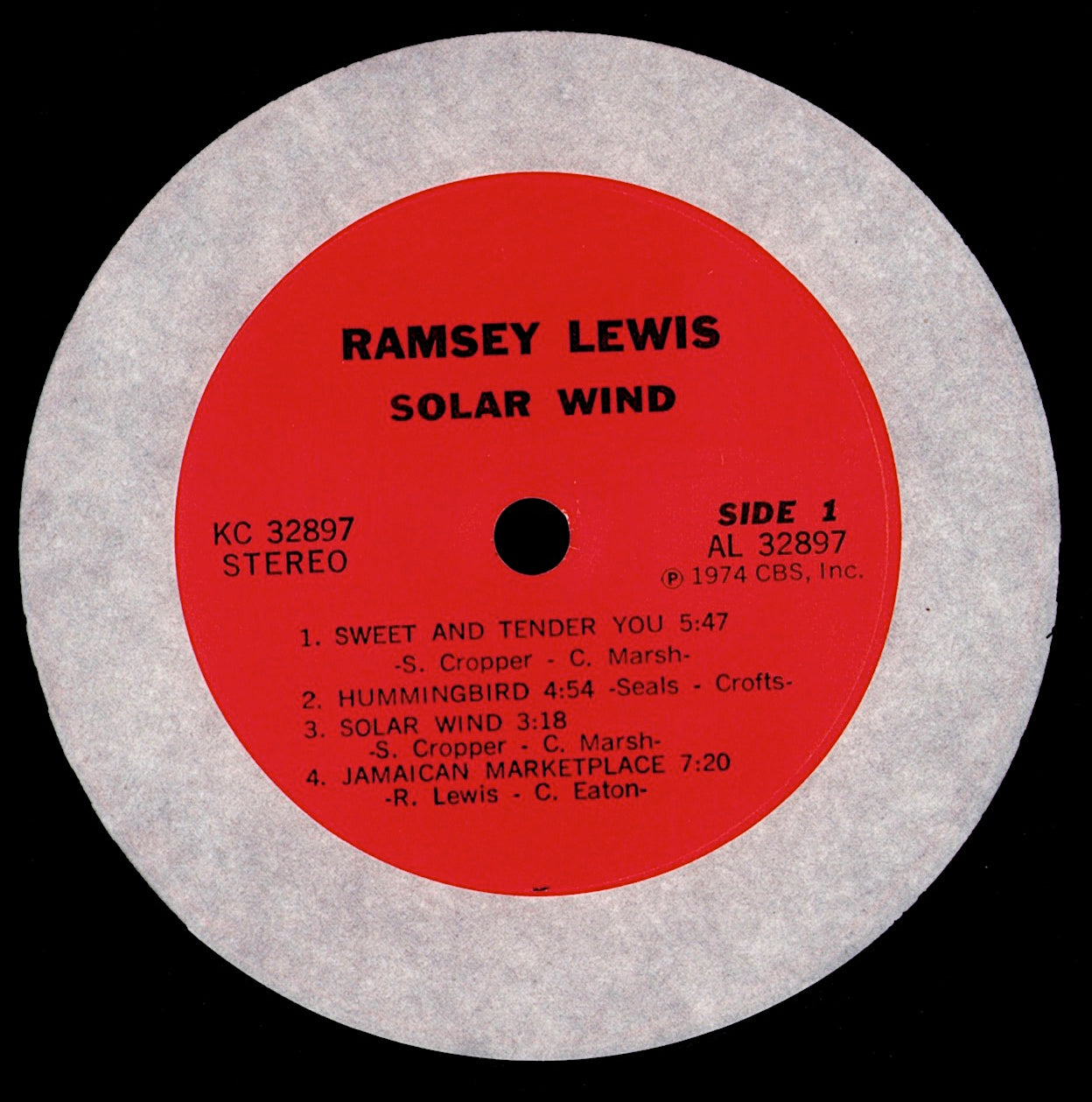 Ramsey Lewis – Solar Wind Vinyl LP