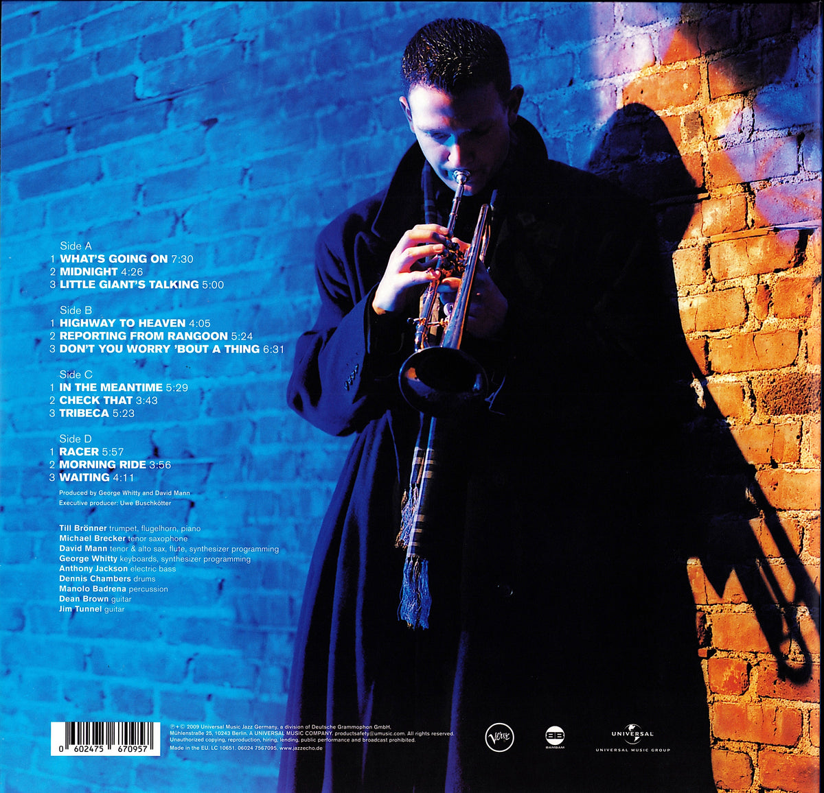 Till Brönner - Midnight (Gatefold | Vinyl 2LP | European Reissue | 2025)